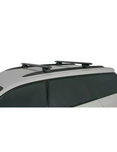 Kit 2 barres de toit noire Vortex 1065mm avec pieds SX Subaru Outback