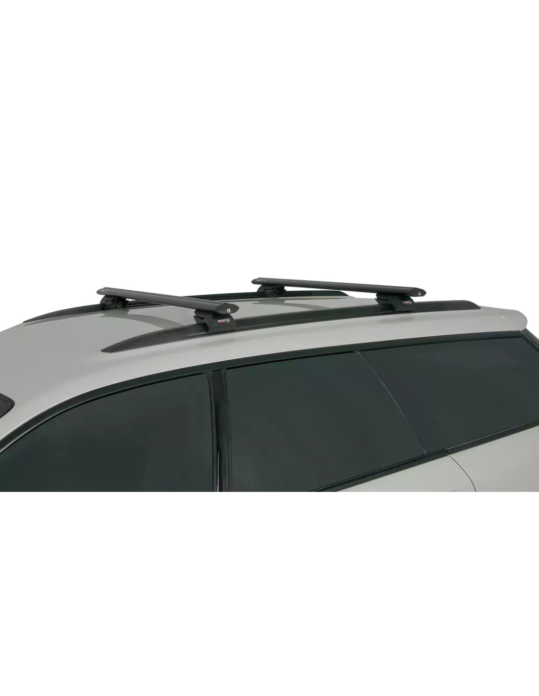 Kit 2 barres de toit noire Vortex 1065mm avec pieds SX Subaru Outback