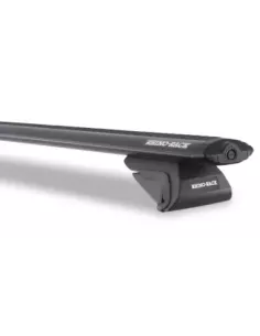 Kit 2 barres de toit noire Vortex 1065mm avec pieds SX Nissan Navara 2