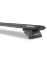 Kit 2 barres de toit noire Vortex 1065mm avec pieds SX Nissan Navara