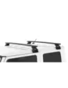 Kit 2 barres de toit noire Vortex 1370mm avec pied RL110 RHINO RACK -