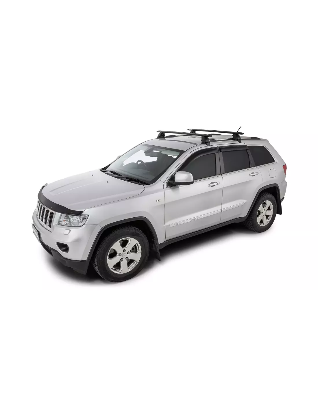 Kit 2 barres de toit noire Vortex 1370mm série 2500 Jeep Grand