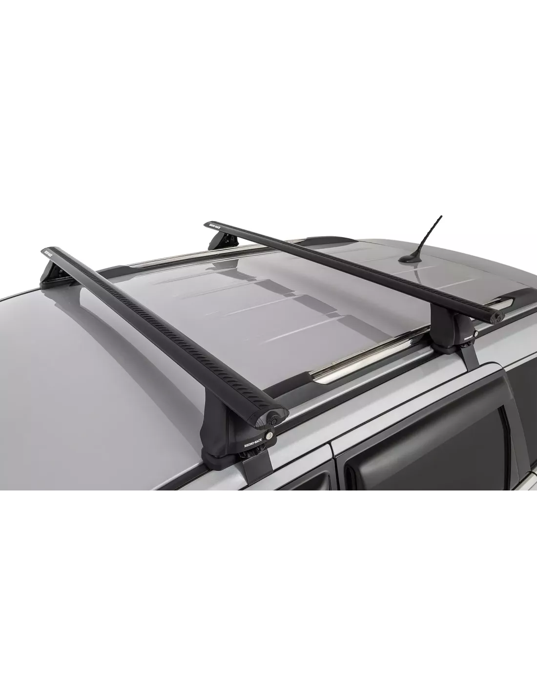 Kit 2 barres de toit noire Vortex 1370mm série 2500 Jeep Grand