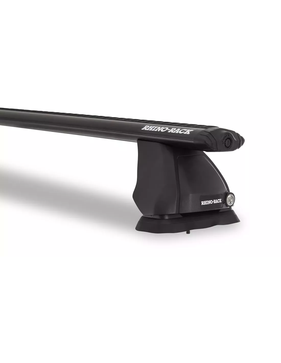 Kit 2 barres de toit noire Vortex 1370mm pied 2500 FMP Mitsubishi