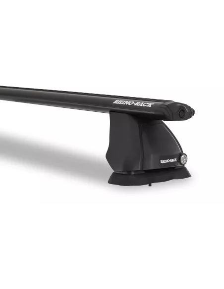 Kit 2 barres de toit noire Vortex 1370mm pied 2500 FMP Bmw Série 5 GT
