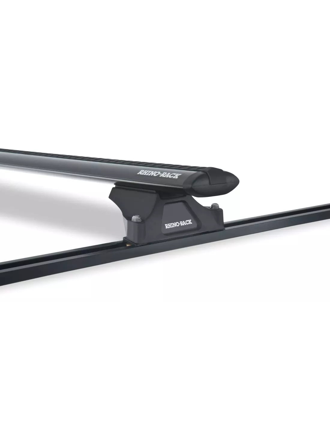 Kit 2 barres de toit noire Vortex 1370mmTrackmount avec pieds RLTP