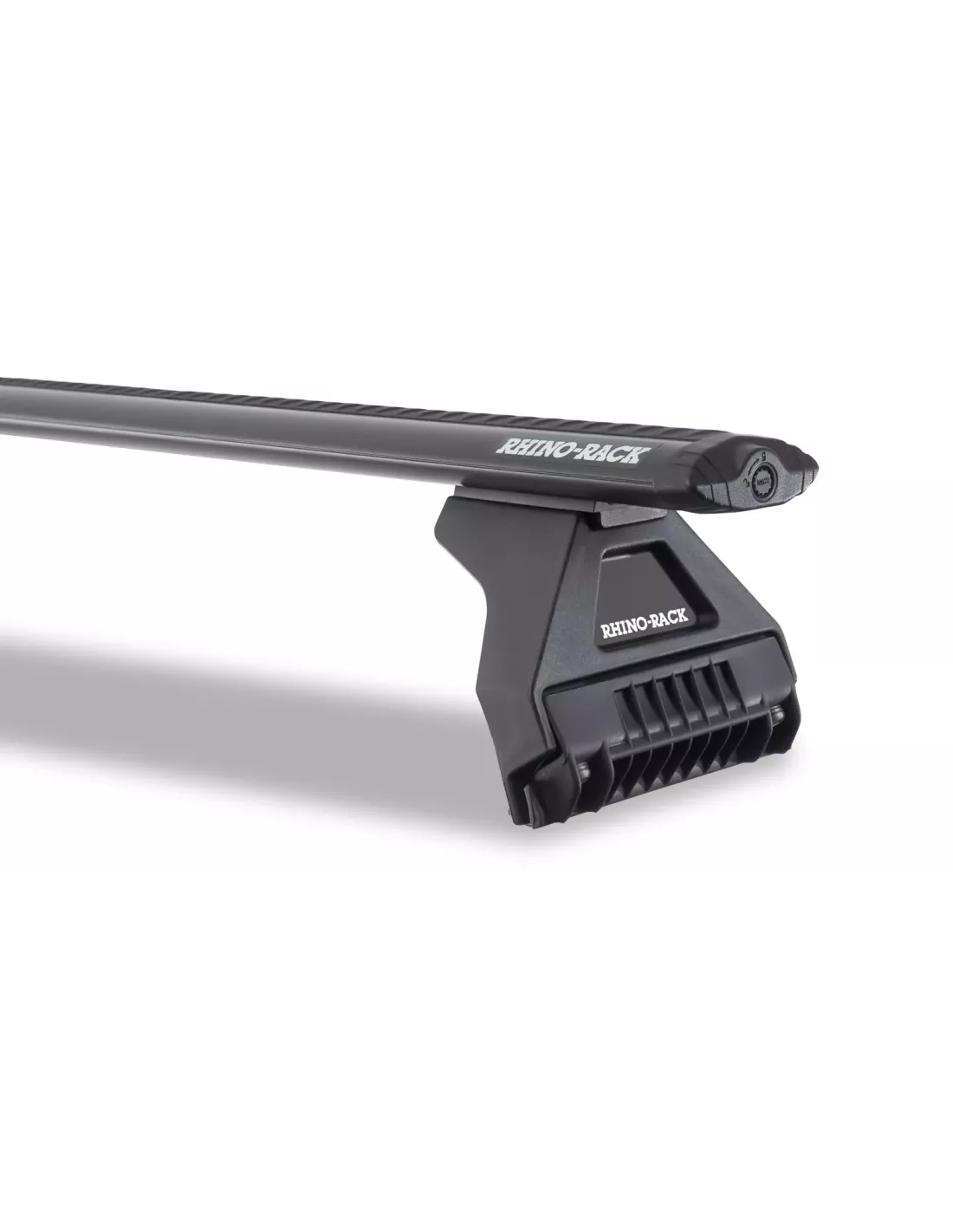 Kit 3 barres de toit noire Vortex 1370mm avec pieds RL150 RHINO RACK