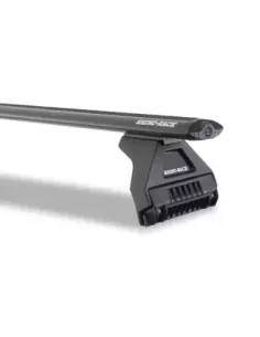 Kit 2 Black Dach Bar 1800mm Wirbel mit Füßen RL110 Ford 2