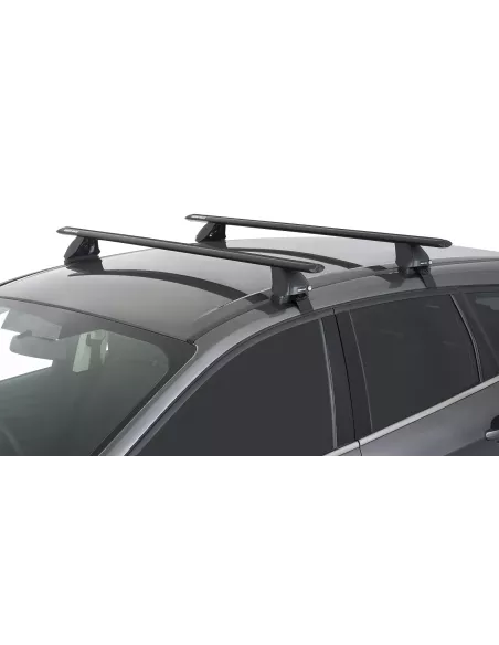 Kit 2 barres de toit noire Vortex 1370mm2500 RHINO RACK - accessoire