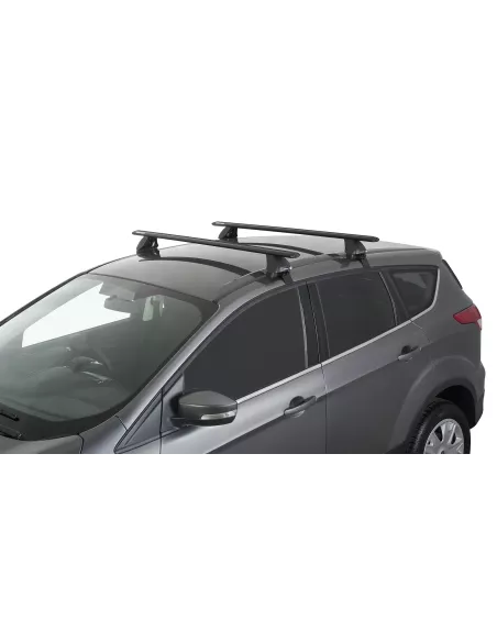 Kit 2 barres de toit noire Vortex 1370mm2500 RHINO RACK - accessoire