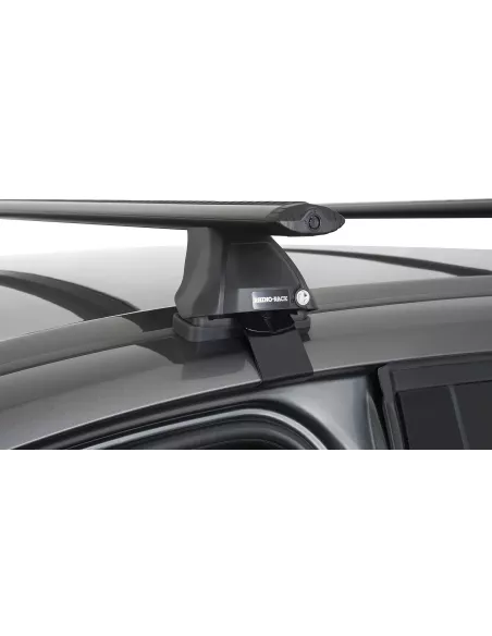 Kit 2 barres de toit noire Vortex 1370mm2500 RHINO RACK - accessoire
