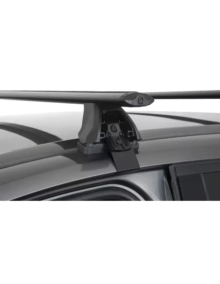 Kit 2 barres de toit noire Vortex 1370mm2500 RHINO RACK - accessoire