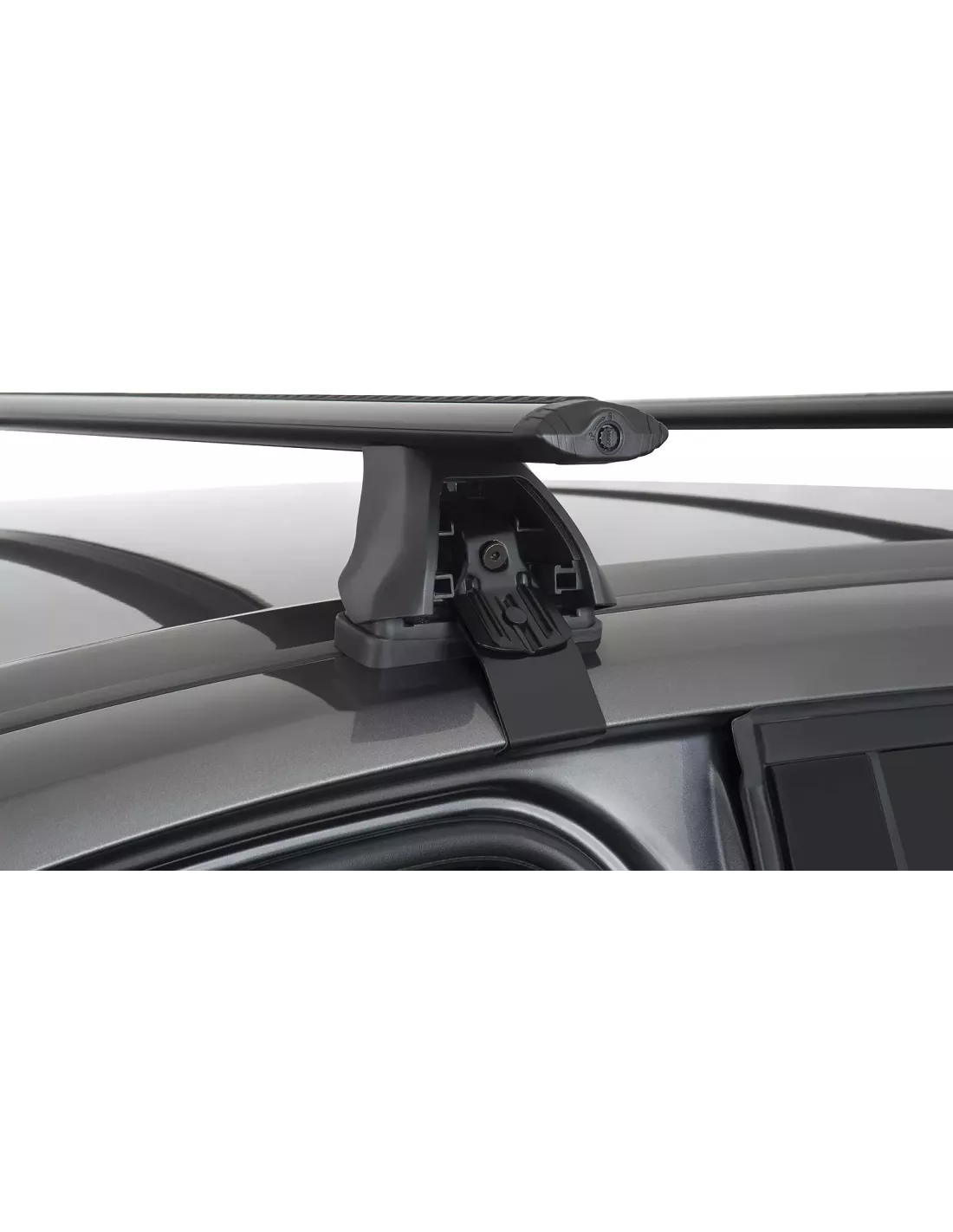 Kit 2 barres de toit noire Vortex 1370mm2500 RHINO RACK - accessoire