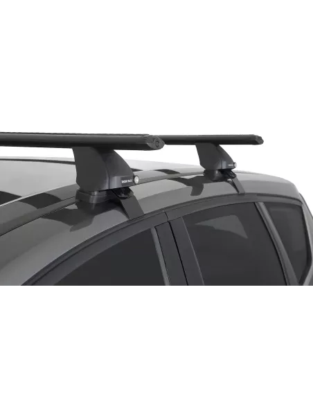 Kit 2 barres de toit noire Vortex 1370mm2500 RHINO RACK - accessoire