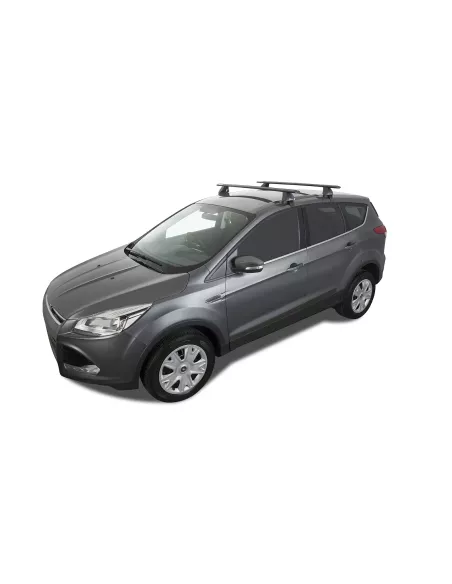 Kit 2 barres de toit noire Vortex 1370mm2500 RHINO RACK - accessoire