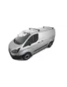 Kit 2 barres de toit noire Heavy Duty avec pieds RLTP Ford Transit