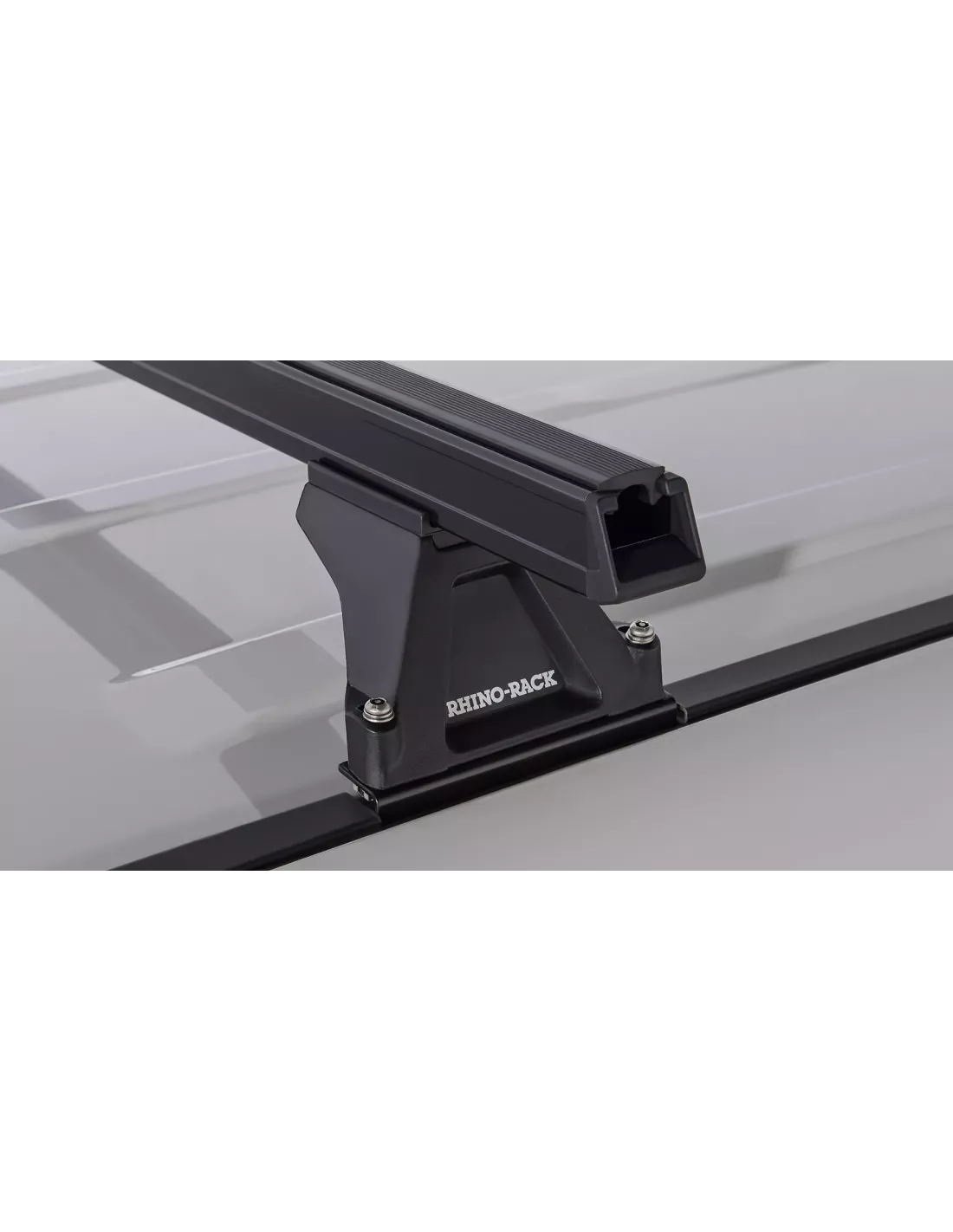 Kit 3 barres de toit noire Heavy Duty 1500mm avec pieds RLTF Hyundai