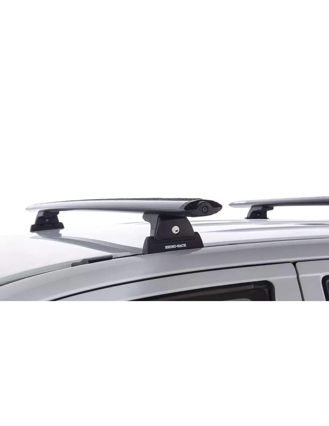 Kit 2 barres de toit noire Vortex 1370mmRLT600 Trackmount Toyota