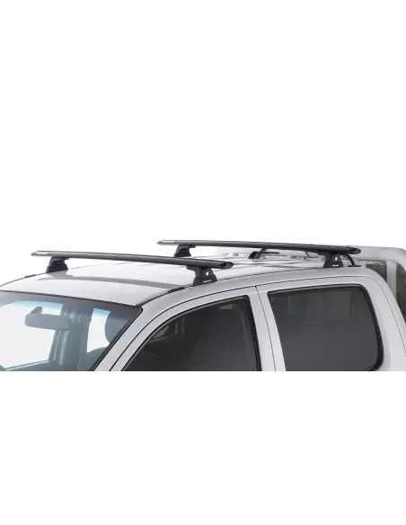 Kit 2 barres de toit noire Vortex 1370mmRLT600 Trackmount Toyota