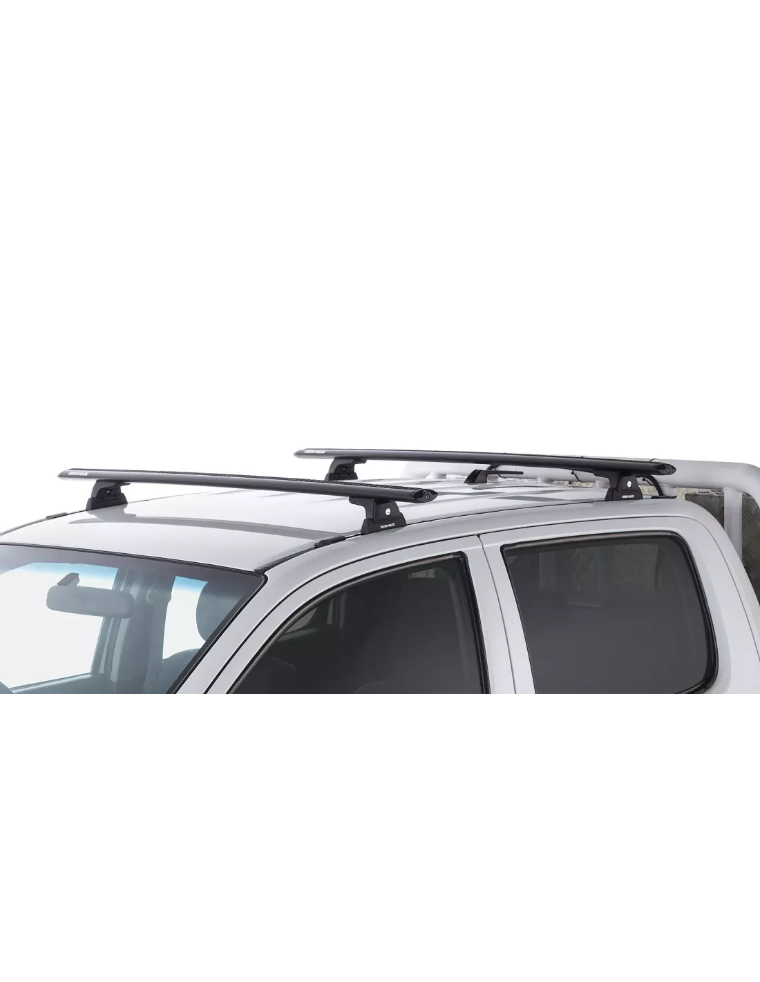 Kit 2 barres de toit noire Vortex 1370mmRLT600 Trackmount Toyota