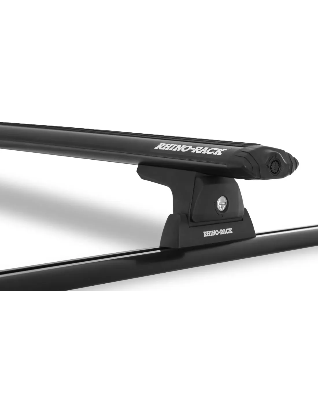 Kit 2 barres de toit noire Vortex 1370mmRLT600 Trackmount Toyota