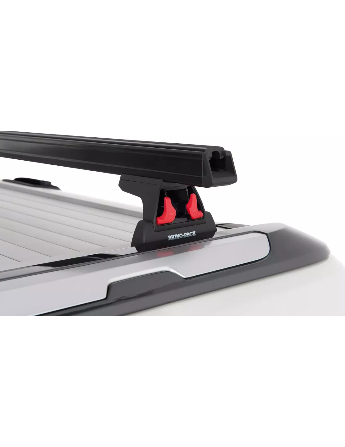 Kit 2 barres de toit noire Heavy Duty 1500mm avec pieds RLT600 Ford