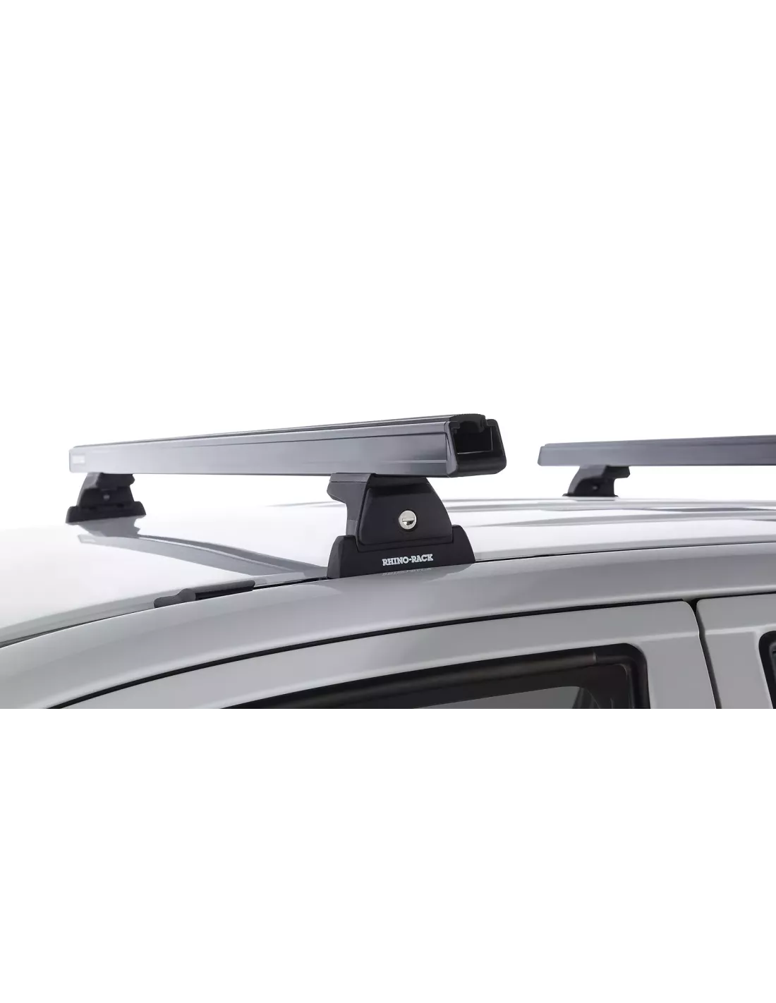 Kit 1 barre de toit noire 1375mm Heavy Duty avec pieds RLT600