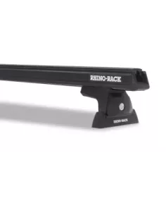 Kit 2 Black Dach Bars Heavy Duty 1500mm mit RLT600 Fuß 2