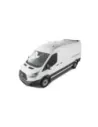 Kit 1 barre de toit noire 1800mm Vortex avec pieds RLTP Ford Transit