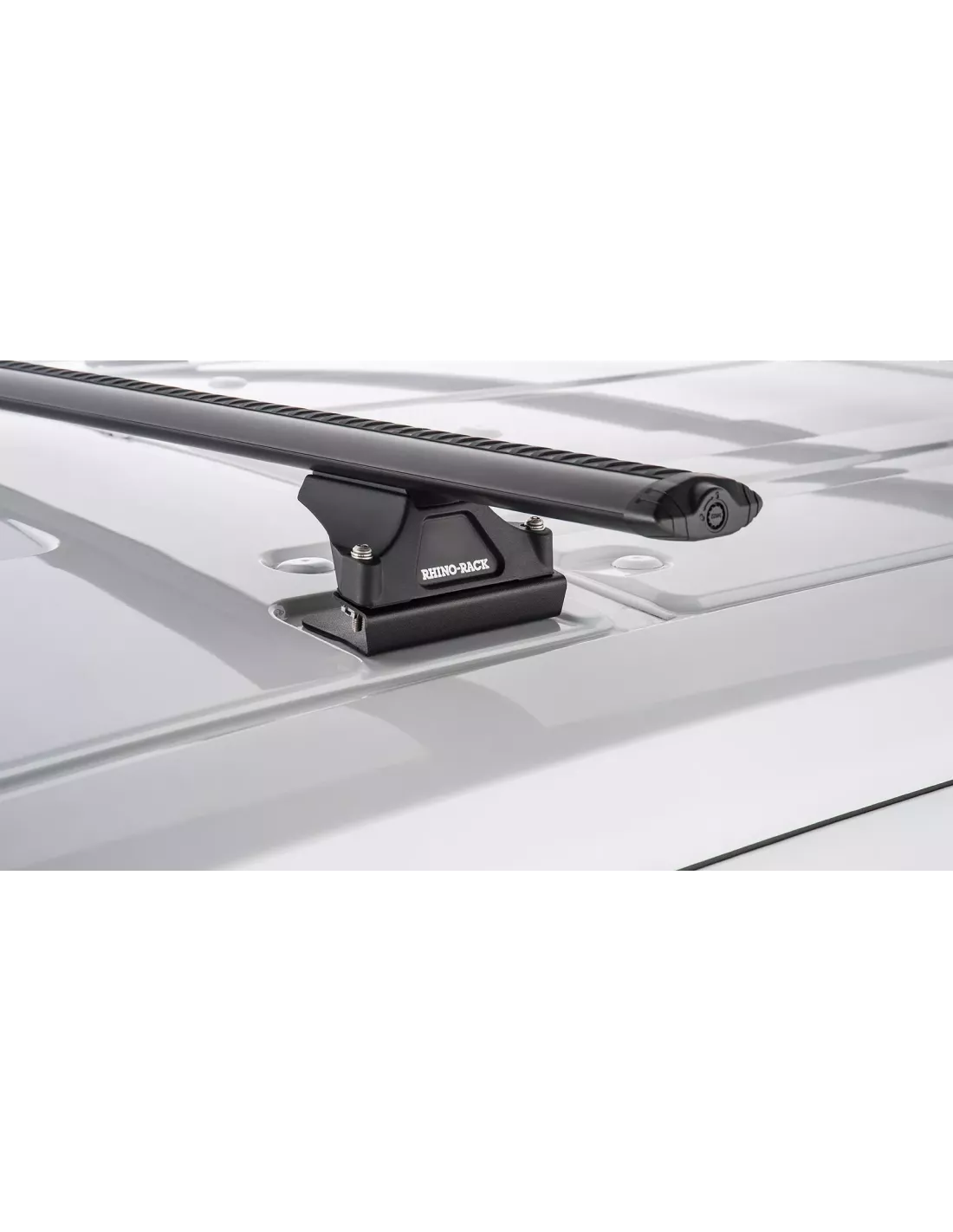 Kit 1 barre de toit noire 1800mm Vortex avec pieds RLTP Ford Transit