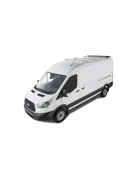 Kit 1 barre de toit noire Heavy Duty 1500mm avec pieds RLTP Ford