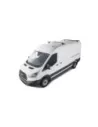 Kit 2 barres de toit noire 1800mm Vortex avec pieds RLTP Ford Transit