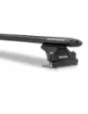 Kit 2 barres de toit noire 1800mm Vortex avec pieds RLTP Ford Transit