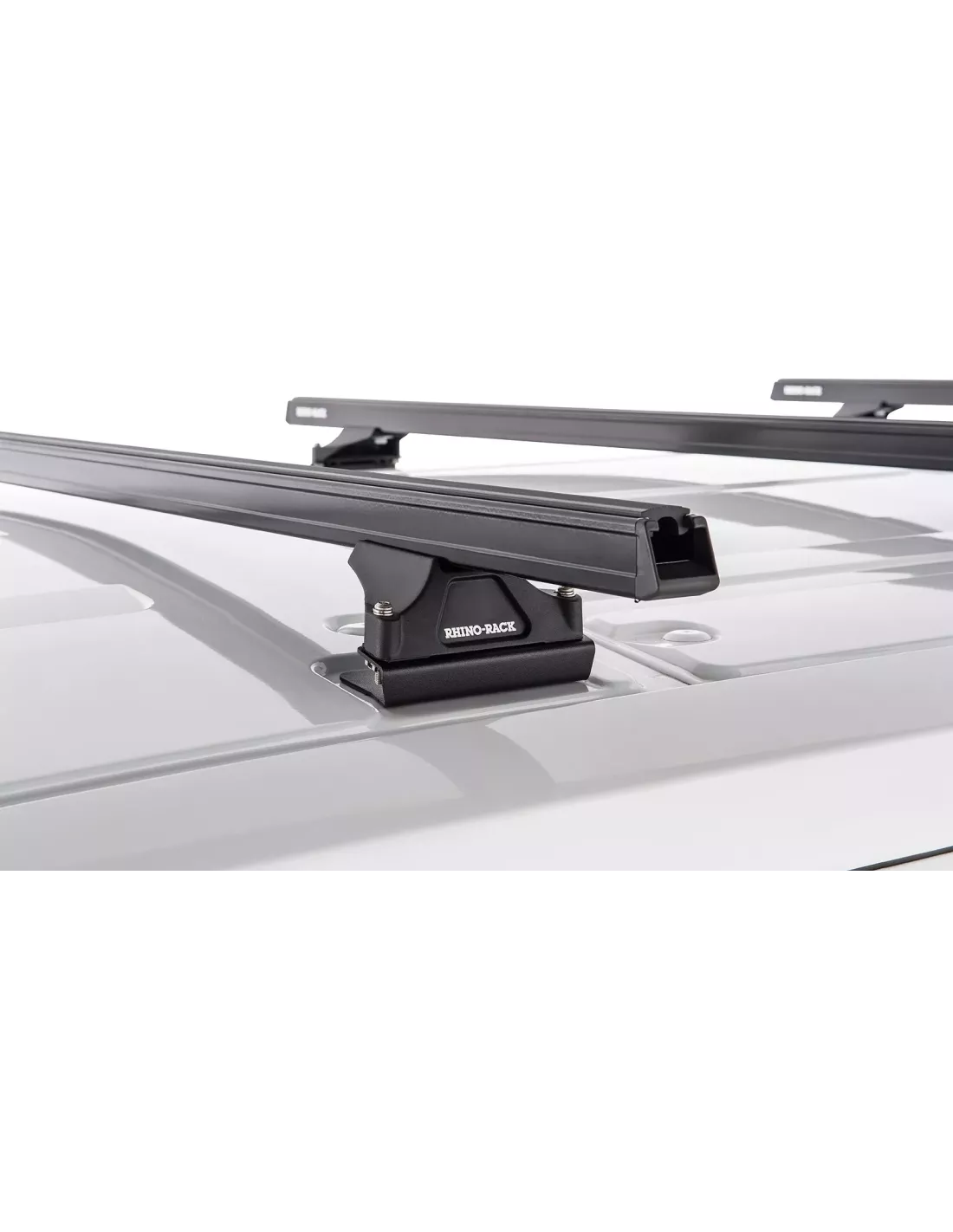 Kit 2 barres de toit noire Heavy Duty 1800mm avec pieds RLTP Ford