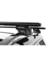 Kit 2 barres de toit noire Vortex 1370mm avec pieds SX RHINO RACK -