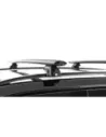 Kit 2 barres de toit noire Vortex 1370mm avec pieds SX RHINO RACK -