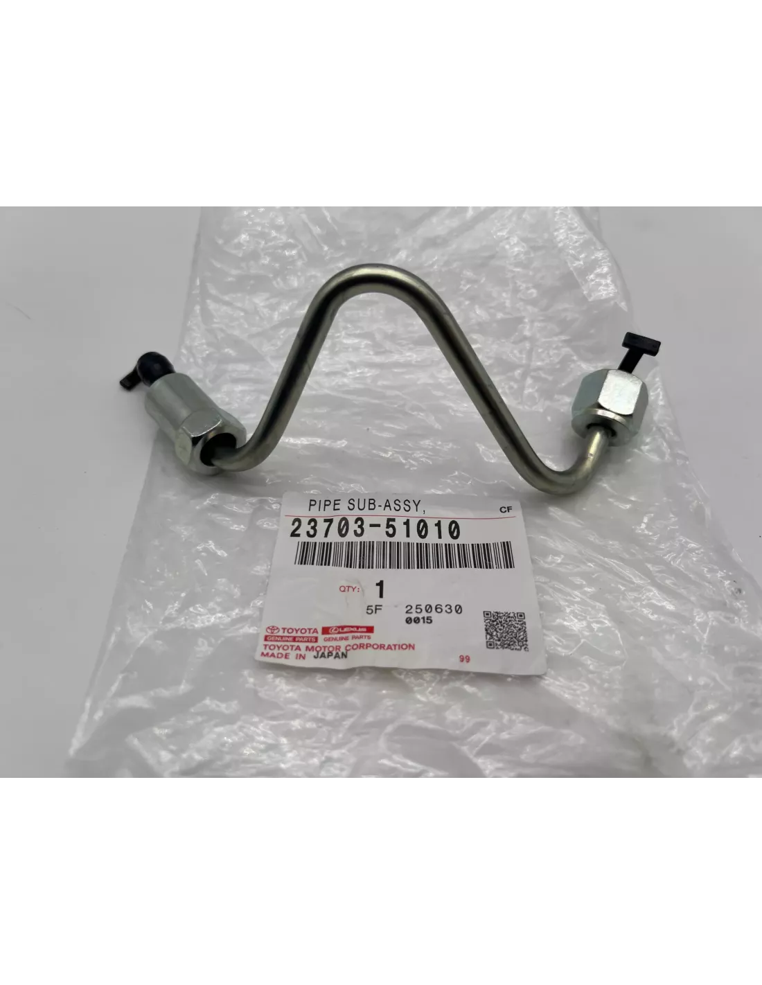 Conduite rigide haute pression injecteur No3 et No2 VDJ200 286cv