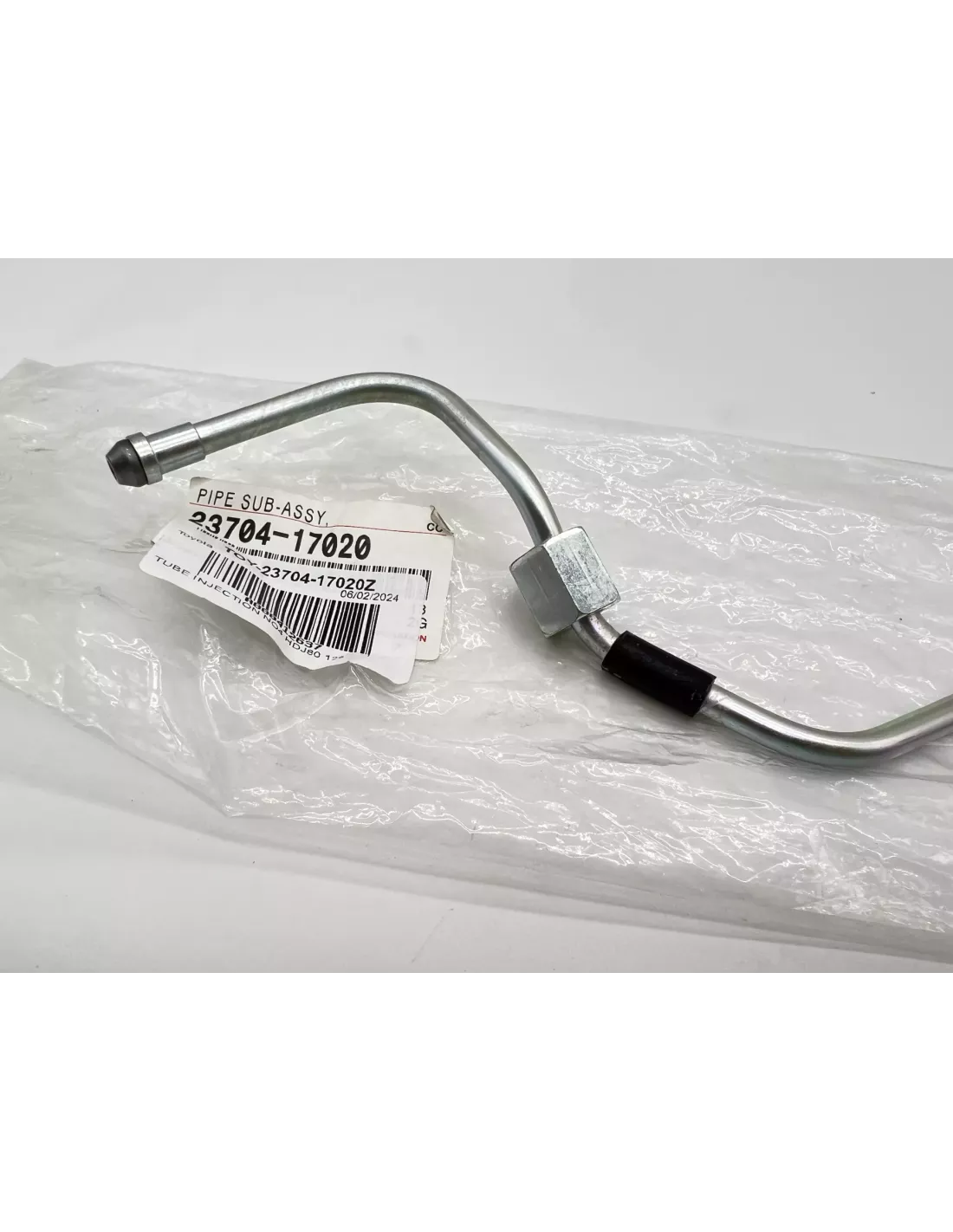 Conduite rigide haute pression injecteur No4 HDJ80 12s TOYOTA -