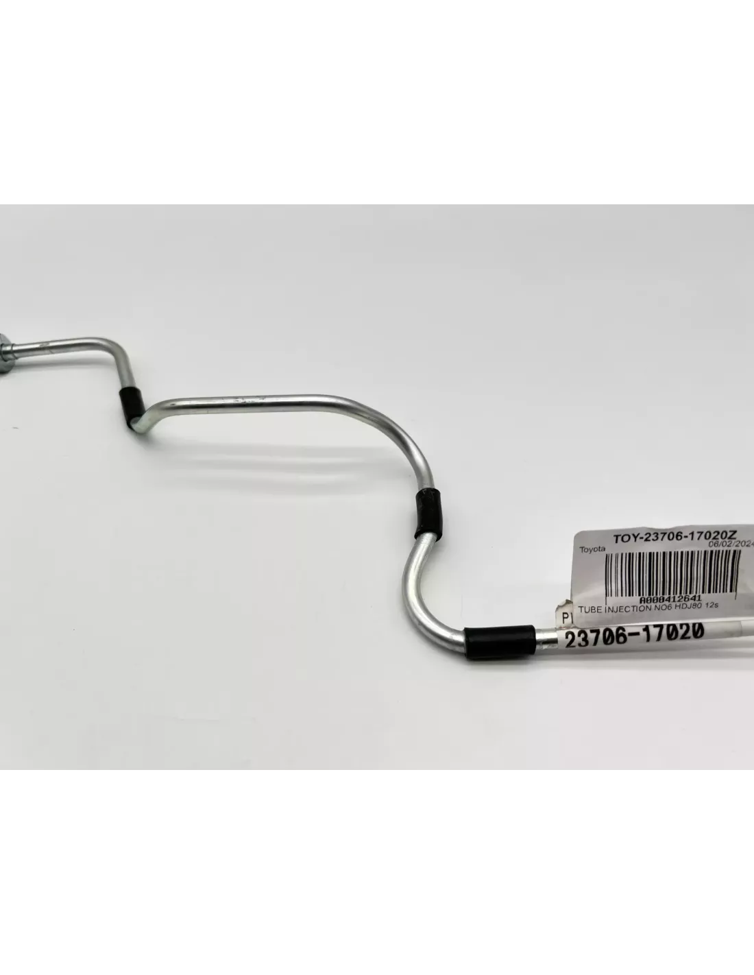 Conduite rigide haute pression injecteur No6 HDJ80 12s TOYOTA -