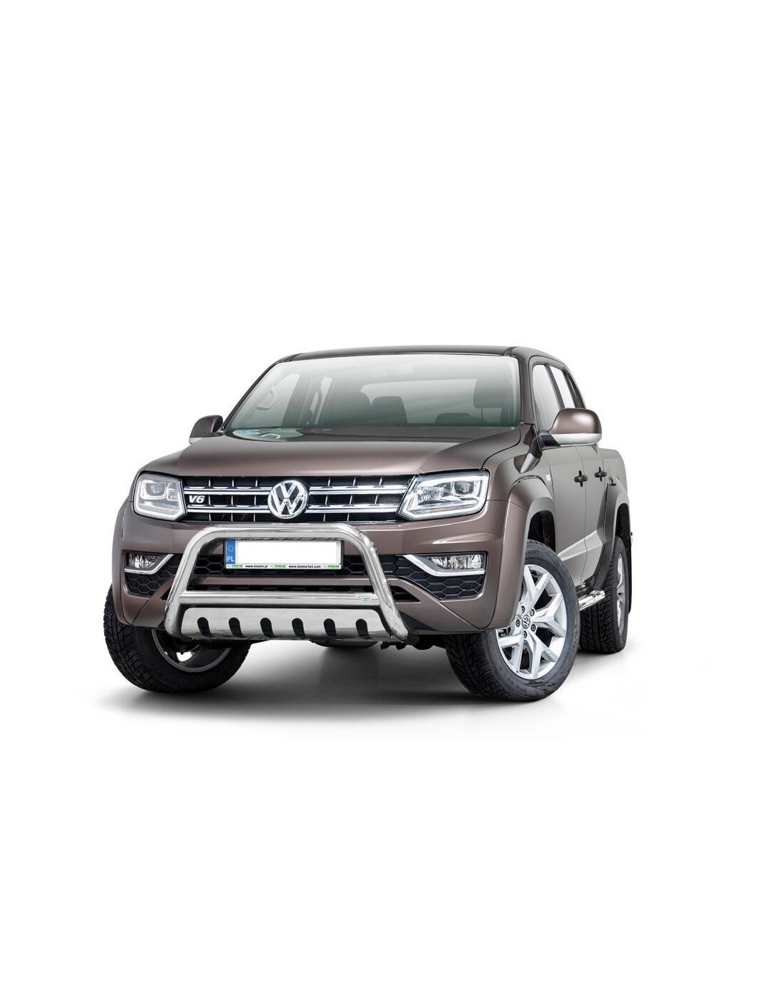 Pare buffle avec plaque de protection pour Volkswagen Amarok