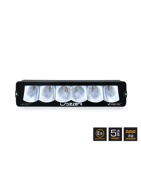 Phare Led Lazer Carbon-6 Spot (Faisceau De Croisement Jaune)