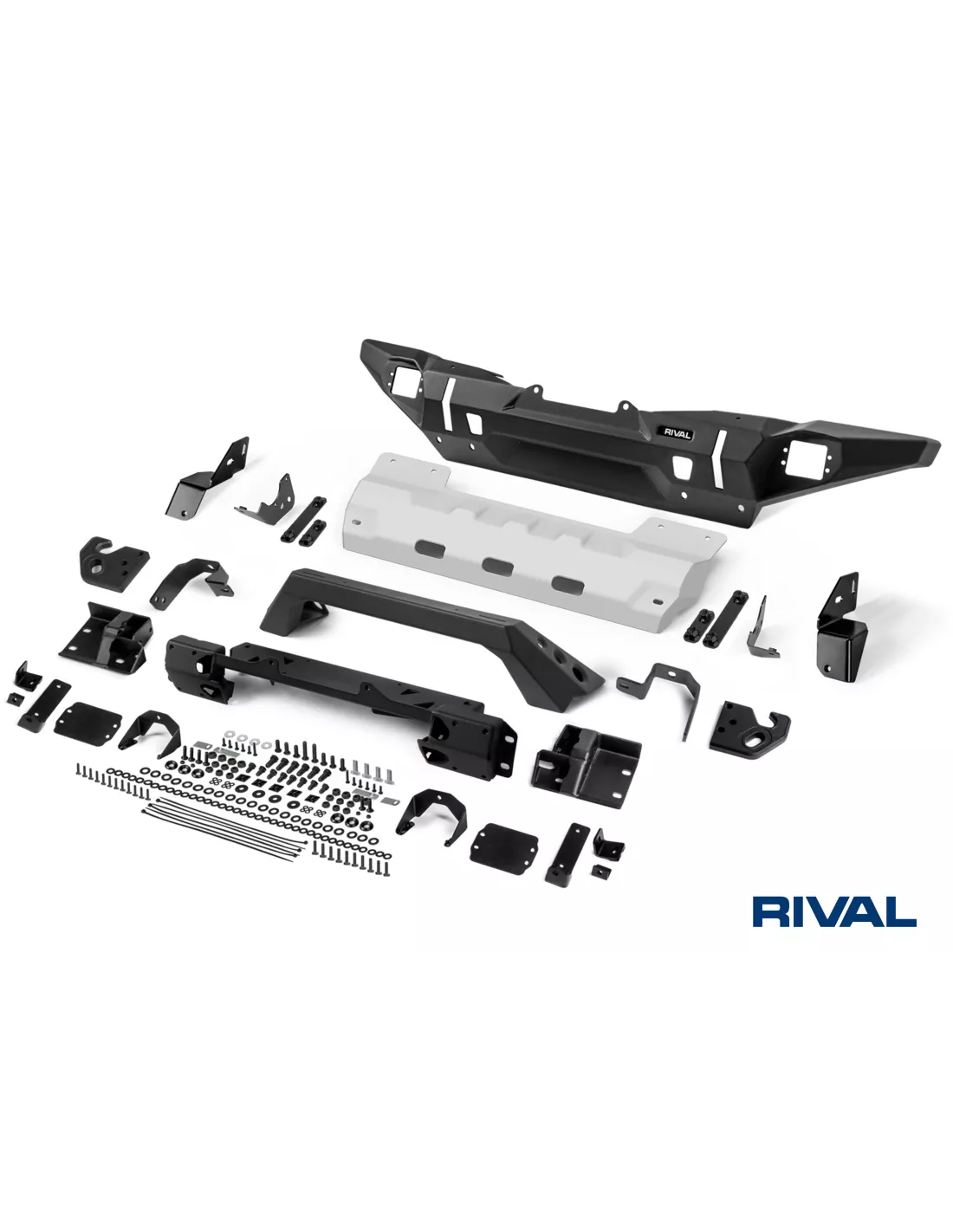 Bumper Front Rival Jeep Wrangler Jk/Jl (Usage Competition)