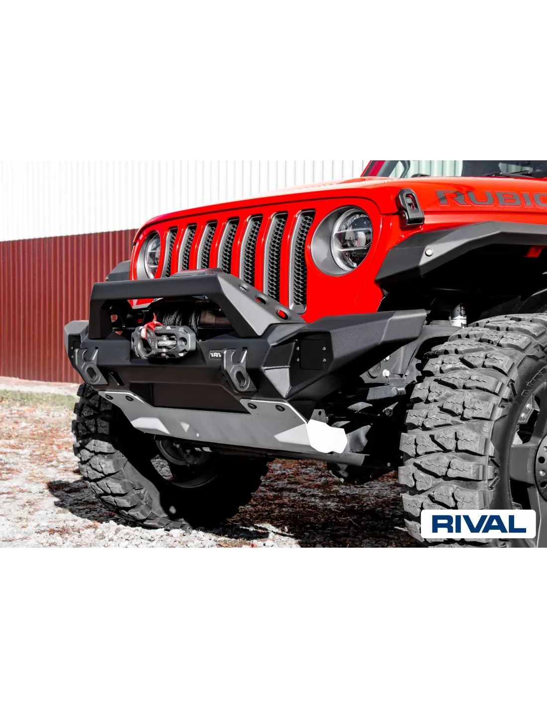 Bumper Front Rival Jeep Wrangler Jk/Jl (Usage Competition)
