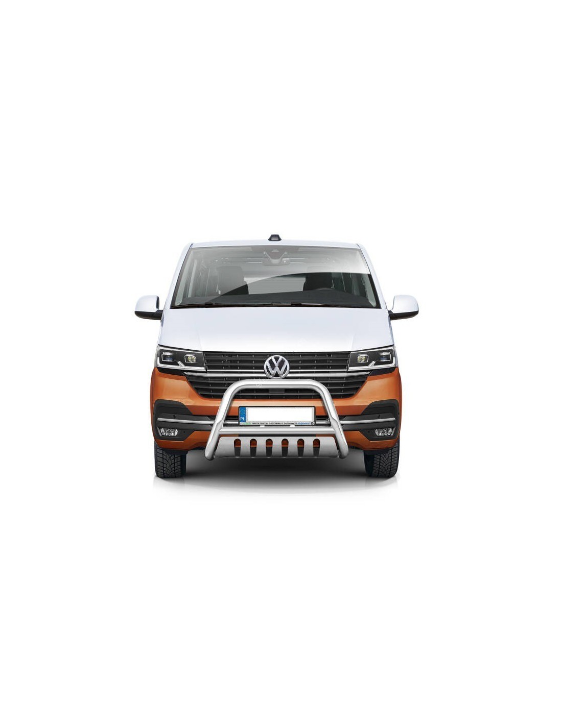 Pare buffle avec plaque de protection pour Volkswagen T6.1