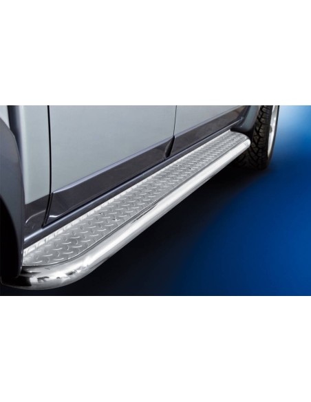 Marchepied inox Toyota Hilux