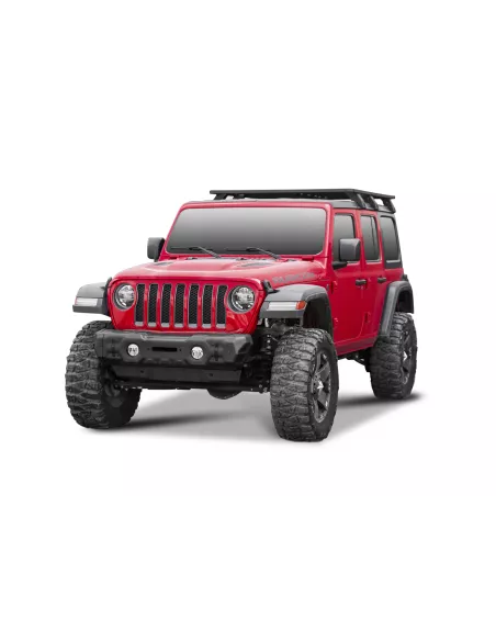 Bumper Front Rival Jeep Wrangler Acier (Usage Competition) - Stubby