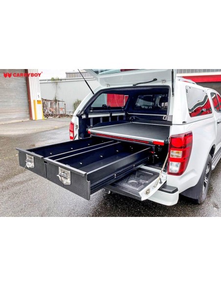 Plateau coulissant avec tiroirs PRO TOP pour véhicules pickup