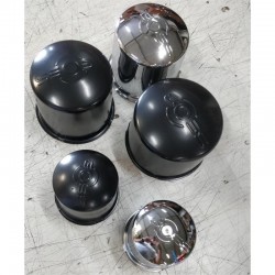 Goss metal hub caps