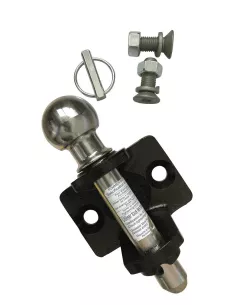Chape mixte 2 trous entraxe 90 1.5T sur boule 3.5T sur axe (avec vis) Ford Ranger à partir de 2012 2