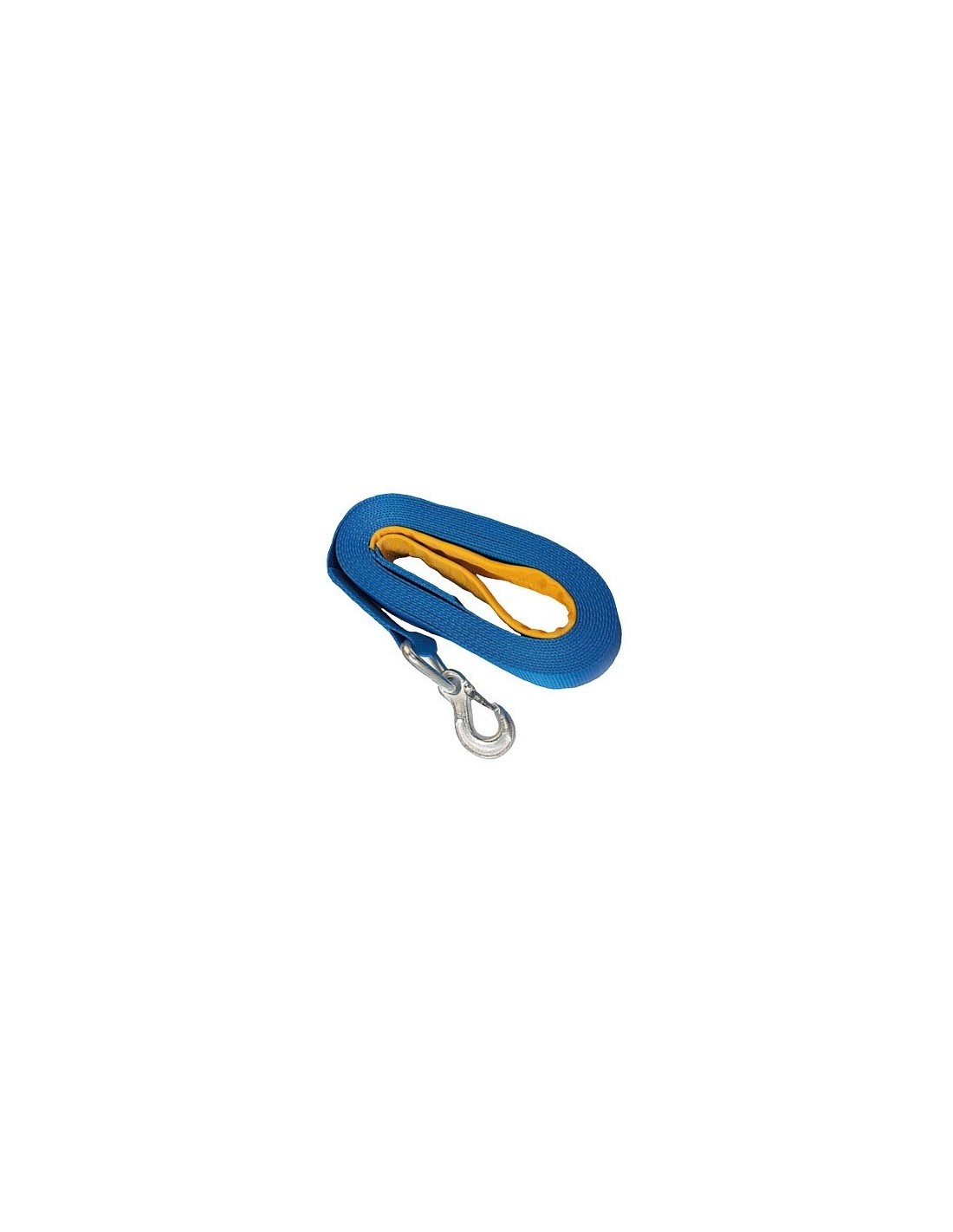 SANGLE DE TRACTION 7.5M BOUCLE/CROCHET 7.5T/50mm